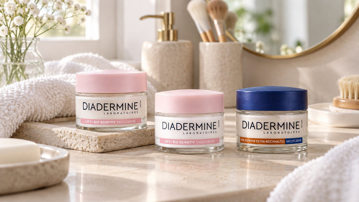 Diadermine Lift+ Bio Sensitiv Anti-Age Day Cream 50 ml na fotografii k článku Poškozená krabička: stejný parfém nebo krém levněji.