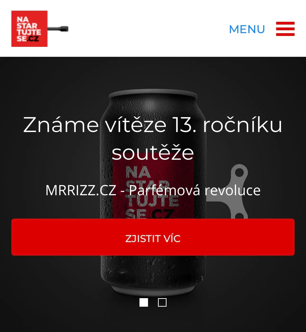 MrRizz.cz vyhrál soutěž NastartujSe.cz – díky