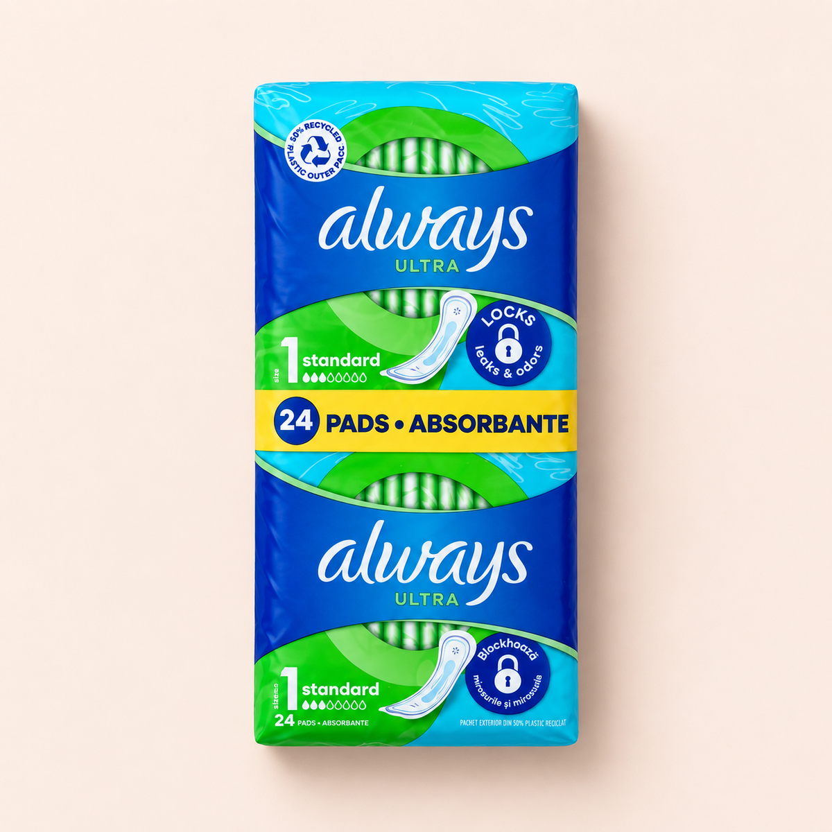 Always Ultra Standard Without Wings 24 ml
