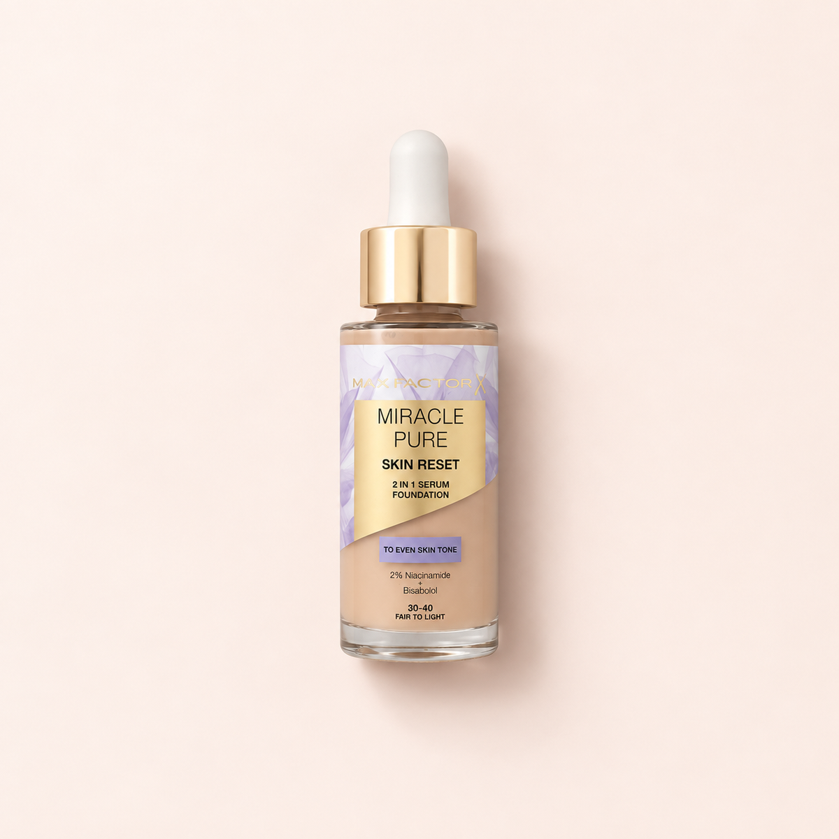 Max Factor Miracle Pure Skin Reset 2in1 Serum Foundation 30 ml