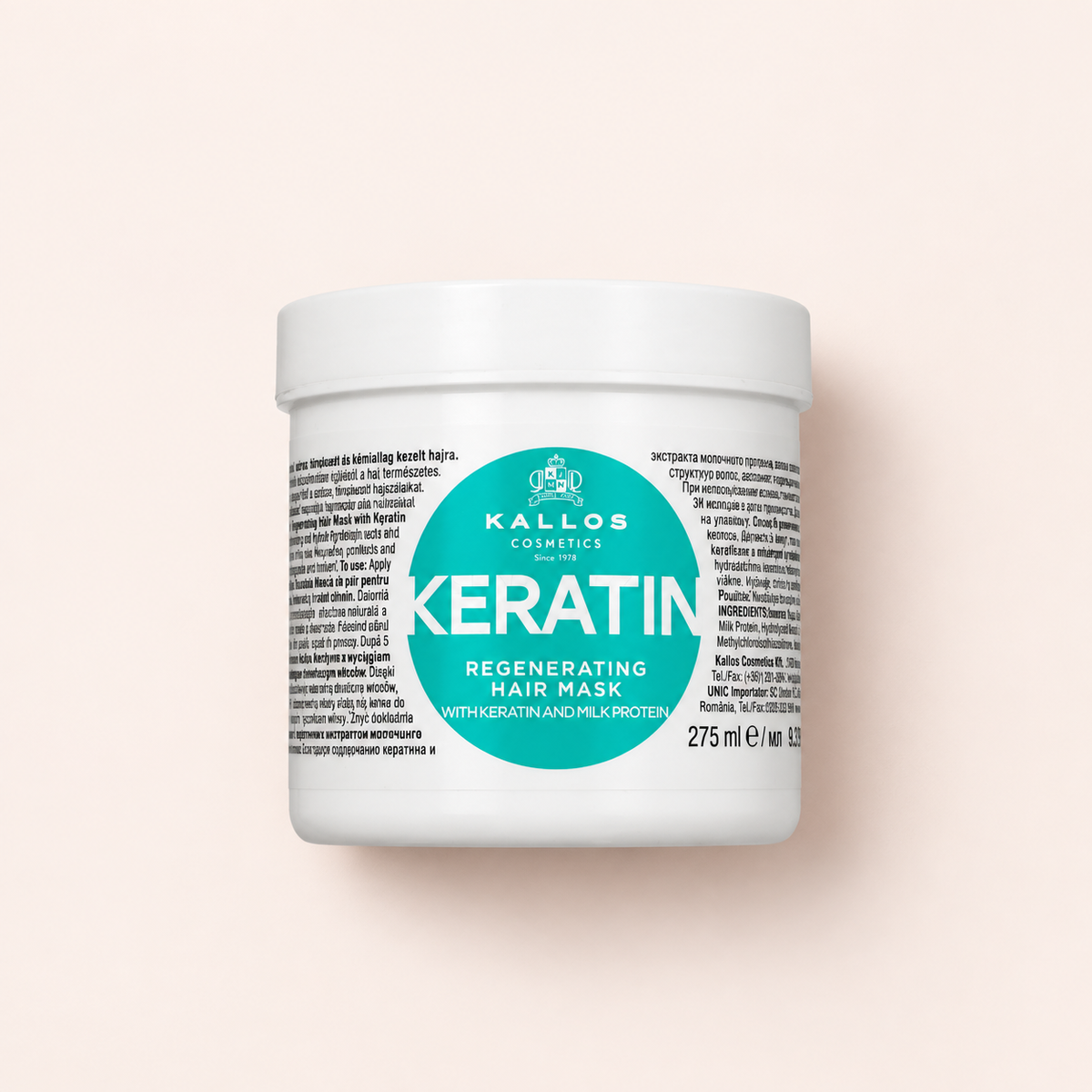 Kallos Cosmetics Keratin 275 ml