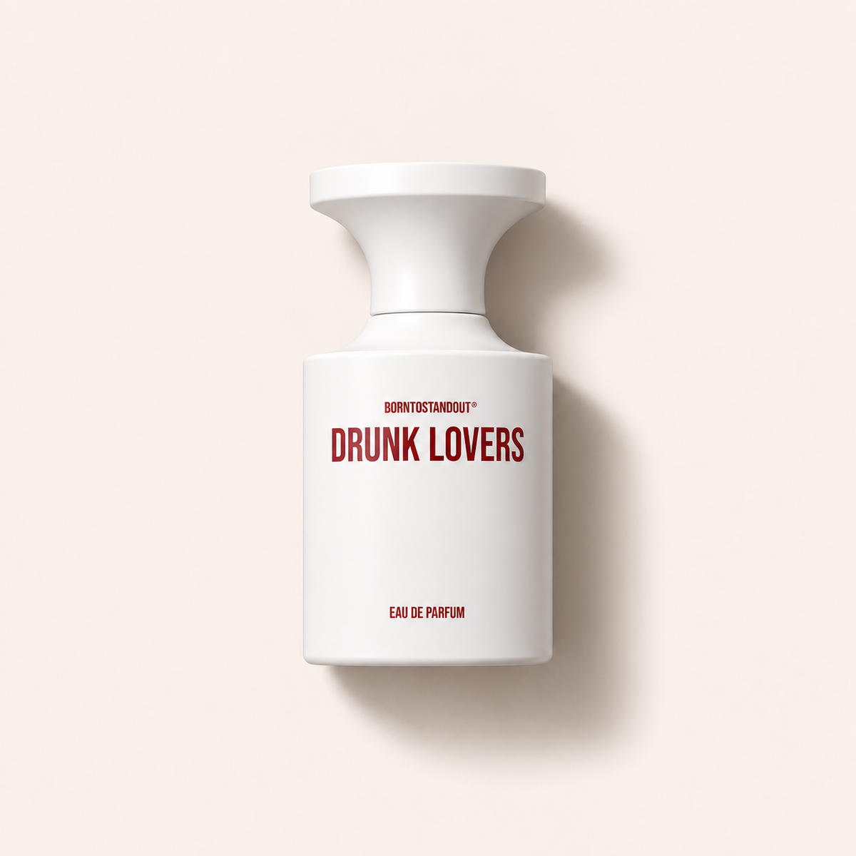 BORNTOSTANDOUT Drunk Lovers – vzorek parfému, flatlay