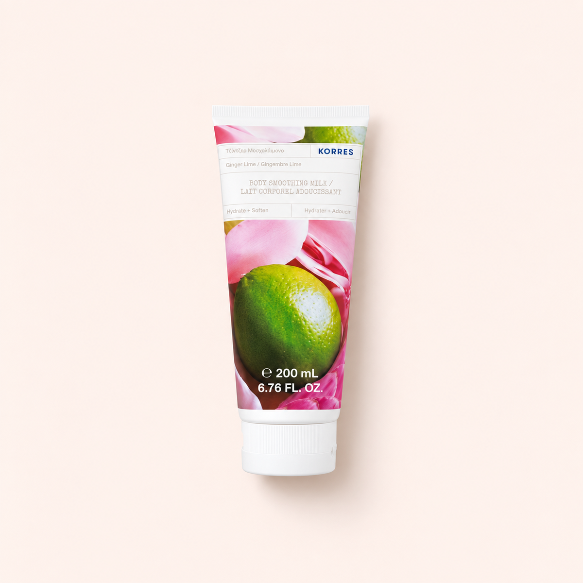 Korres Ginger Lime Smoothing Body Milk 200 ml