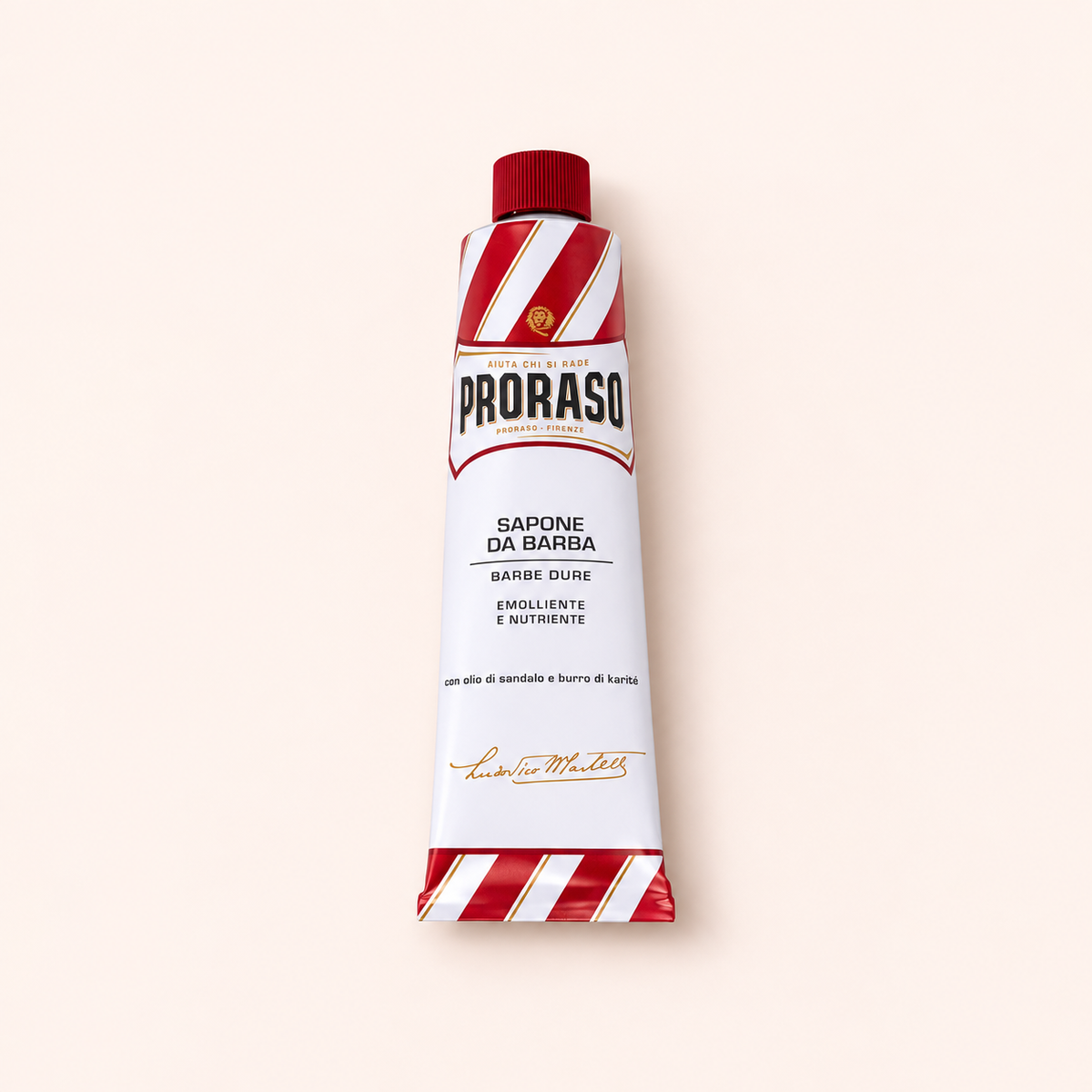 PRORASO Red Shaving Soap In A Tube 150 ml