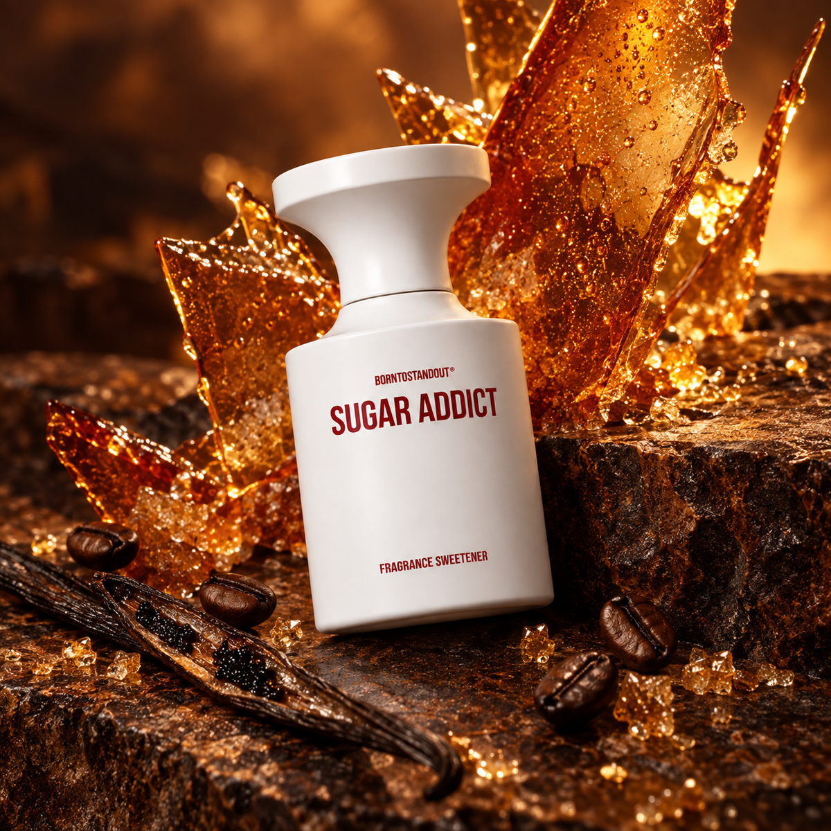 Sugar Addict – atmosférická fotografie parfému