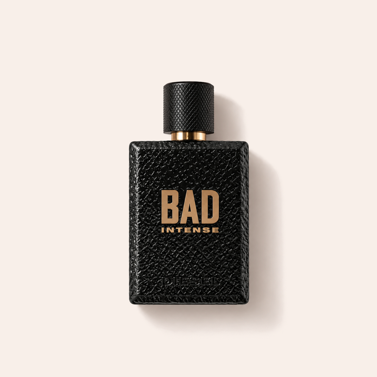 Diesel Bad Intense EDP 75 ml na pozadí #f8efe9 – MrRizz