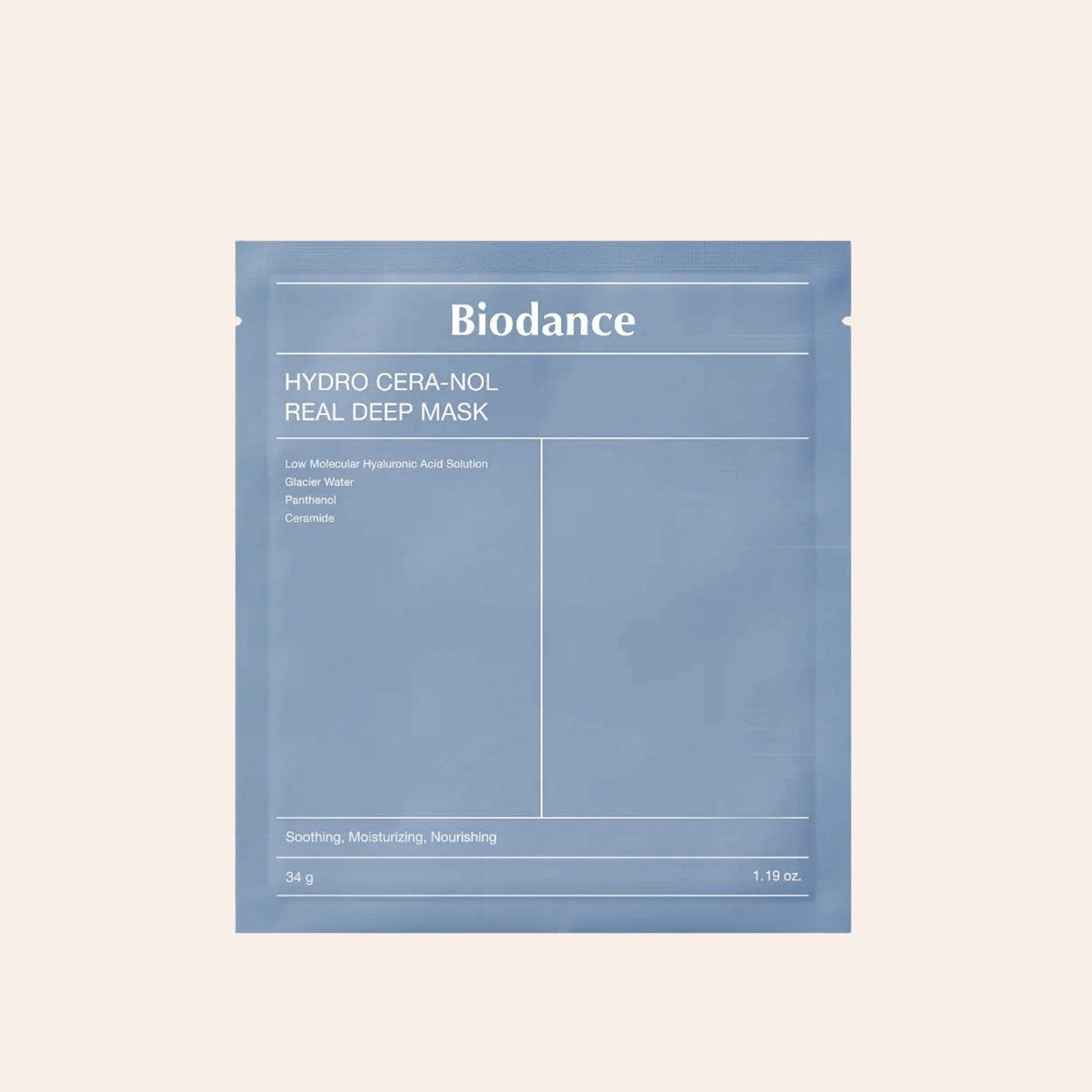 Biodance Hydro Cera-nol Real Deep Mask 1ks