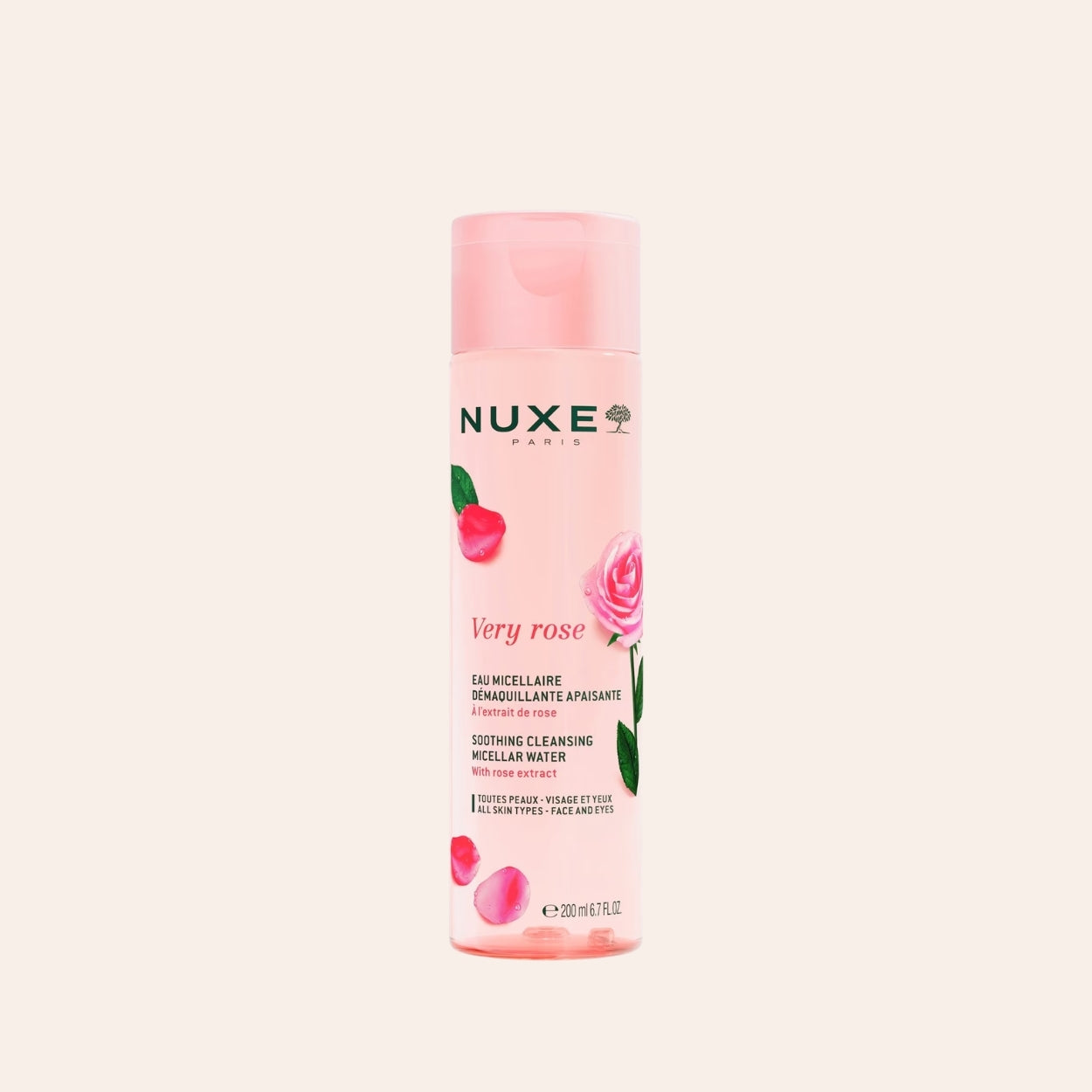 NUXE Very Rose Soothing Cleansing Micellar Water 200 ml