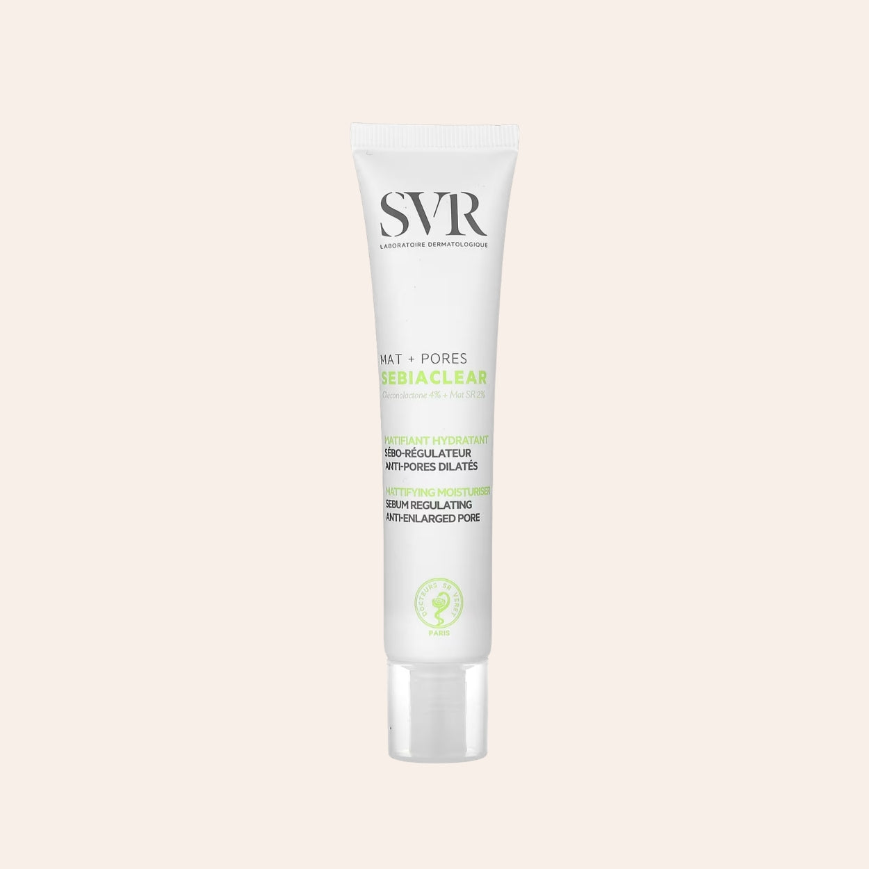 SVR Sebiaclear Mat + Pores Mattifying Moisturiser 40 ml