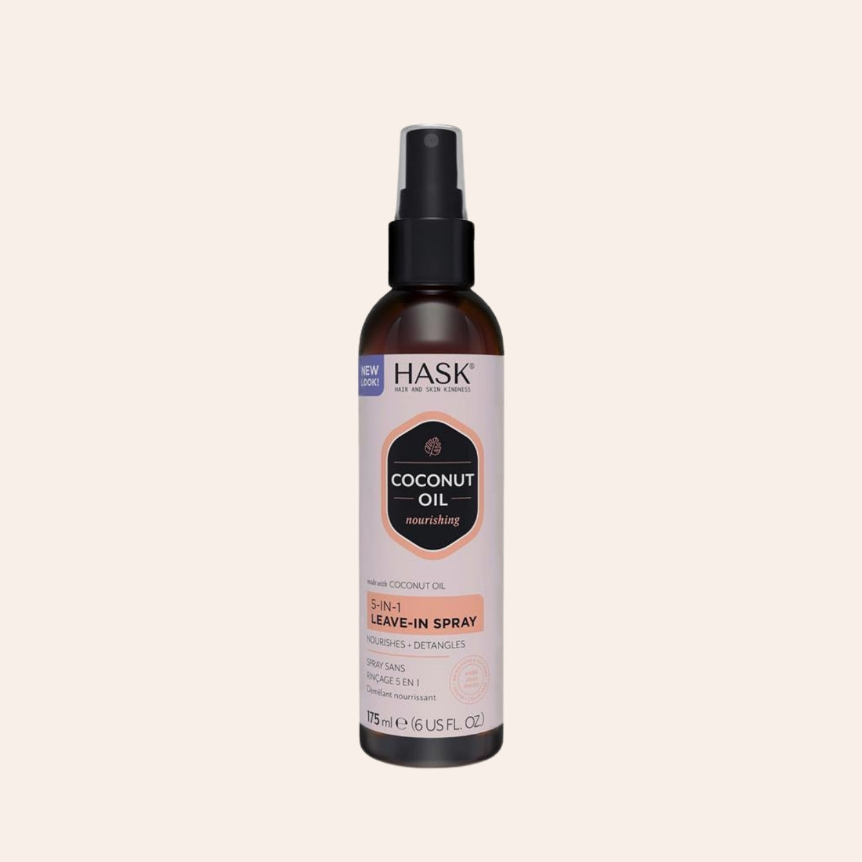 HASK Coconut Oil 5-In-1 Leave-In Spray 175 ml