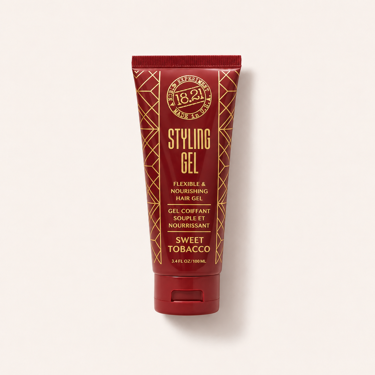 18.21 Man Made Styling Gel 100 ml – gel na vlasy – MrRizz