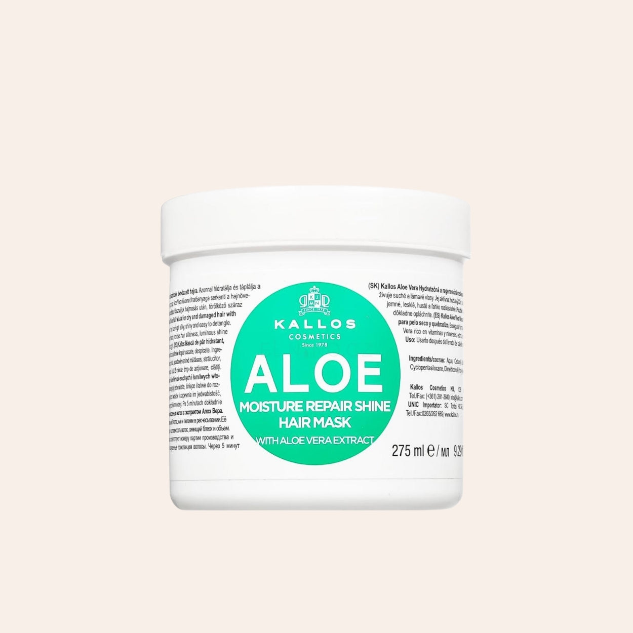 Kallos Cosmetics Aloe Vera 275 ml