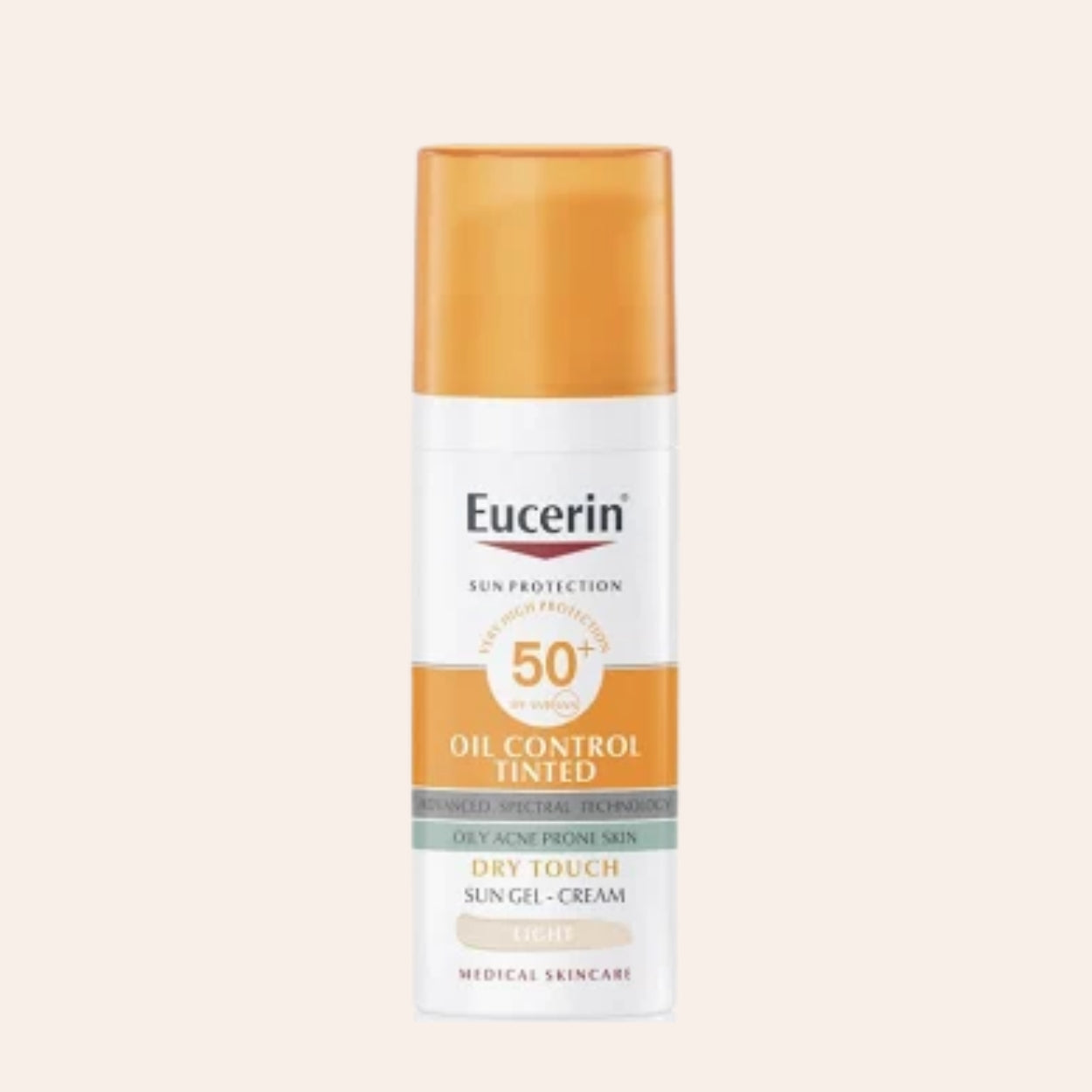 Eucerin Sun Oil Control Tinted Dry Touch Sun Gel-Cream 50 ml