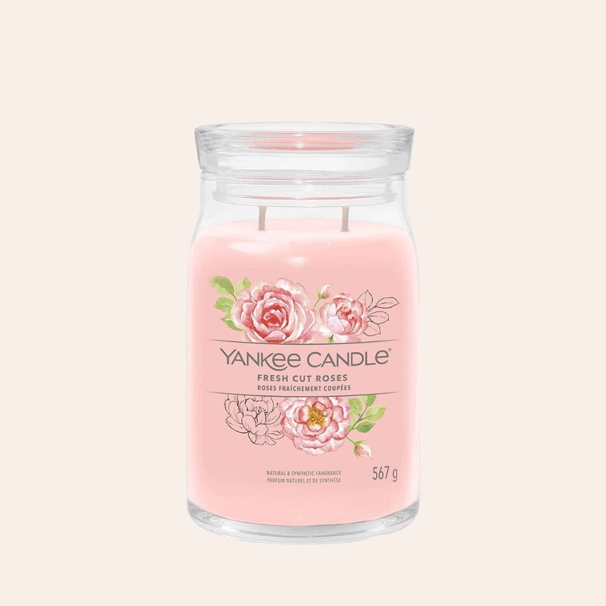 Yankee Candle Signature Fresh Cut Roses 567 ml