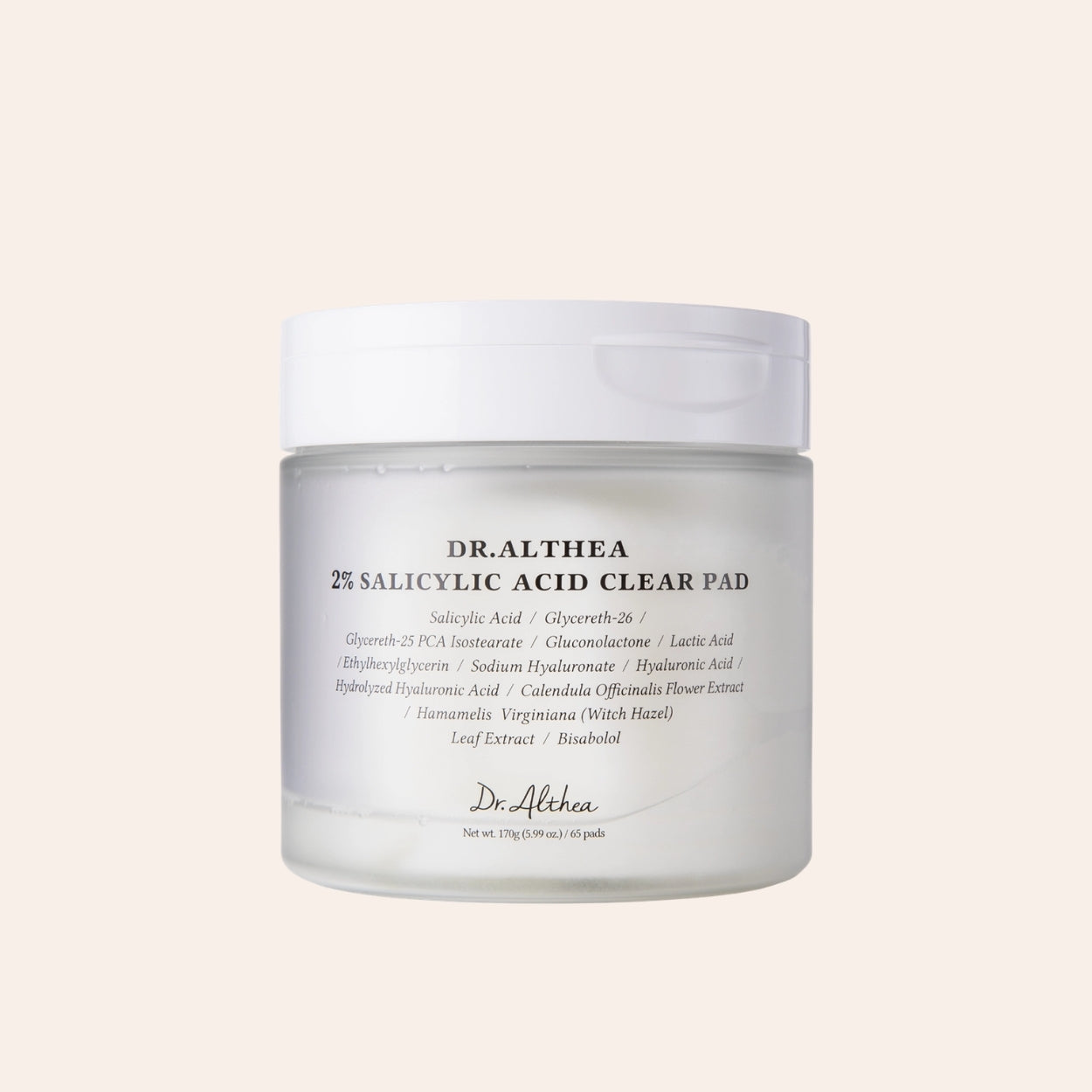 Dr. Althea 2% Salicylic Acid Clear Pad 65 ml