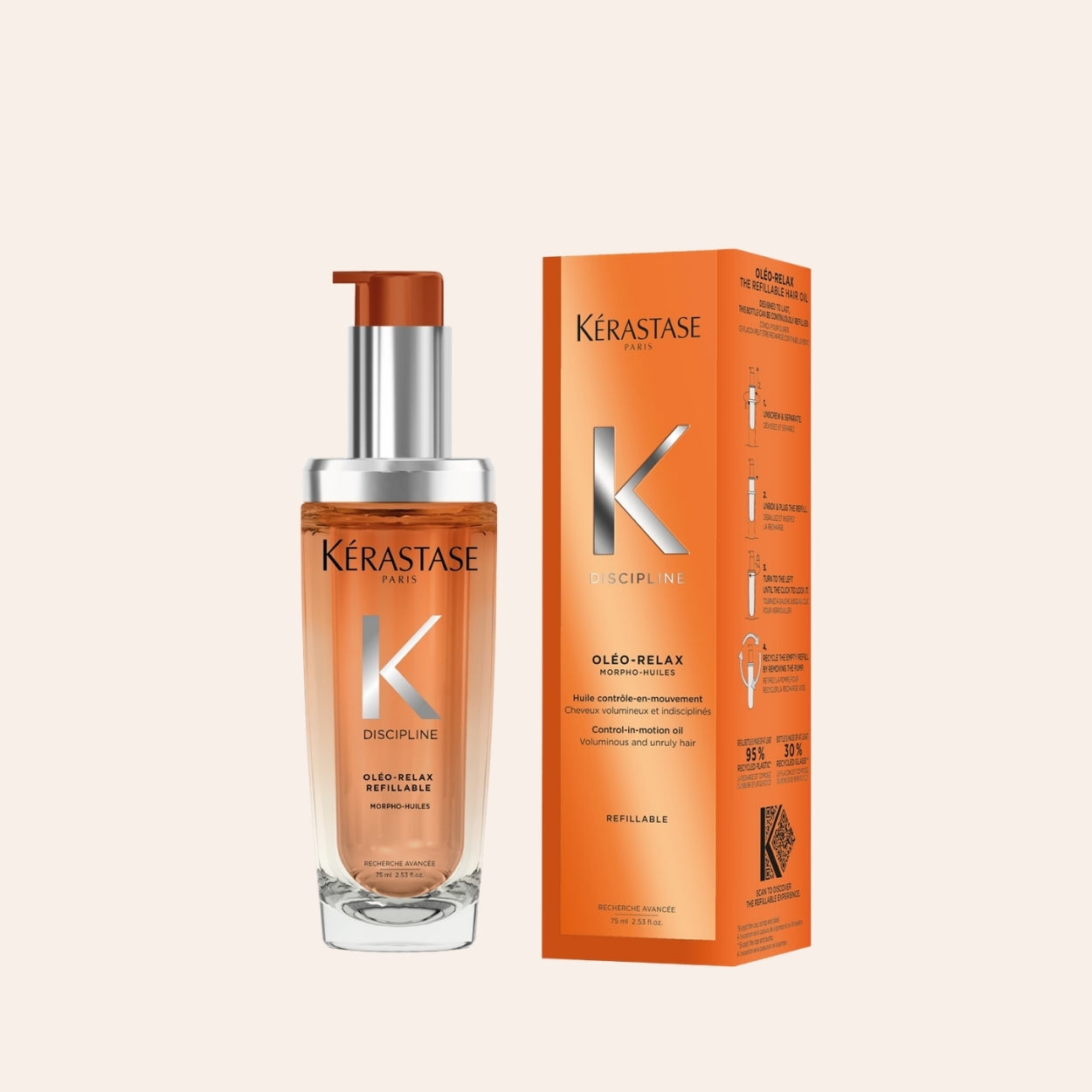 Kérastase Discipline Oléo-Relax Control-in-Motion Oil 75 ml