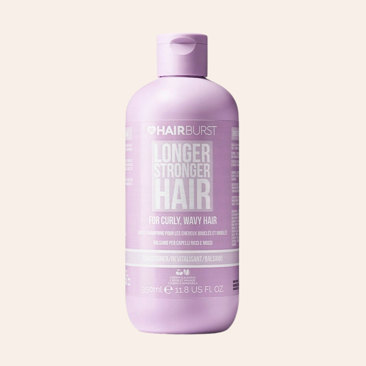 HairBurst Longer Stronger Hair Conditioner For Curly, Wavy Hair 350 ml