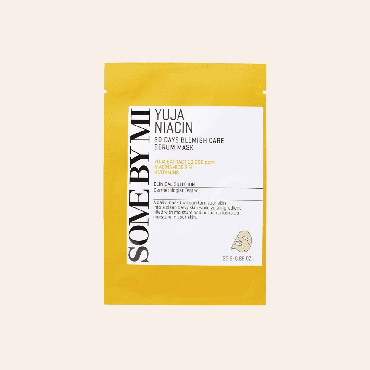 Some By Mi Yuja Niacin 30 Days Blemish Care Serum Mask 25 ml