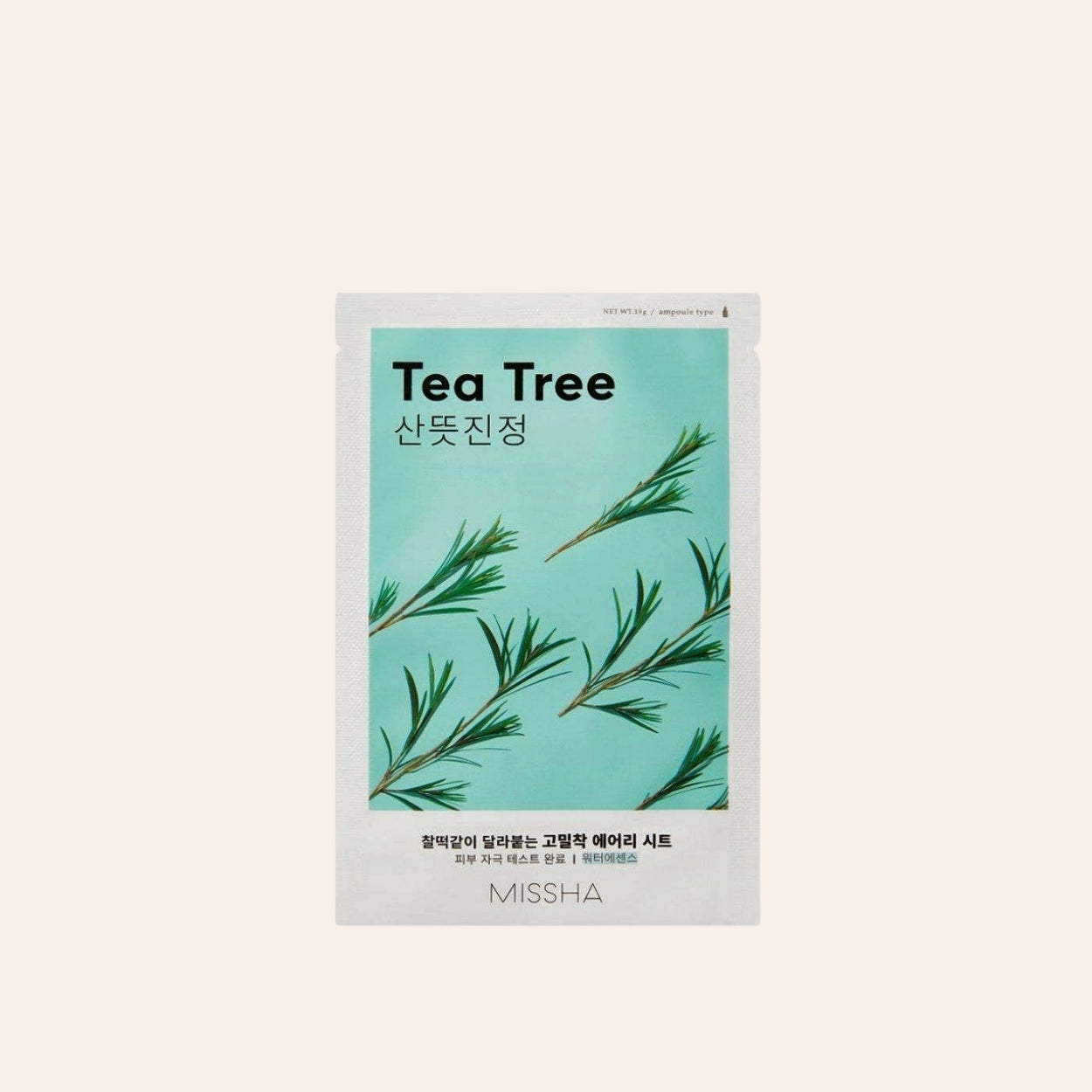 Missha Airy Fit Sheet Mask Tea Tree 19 ml