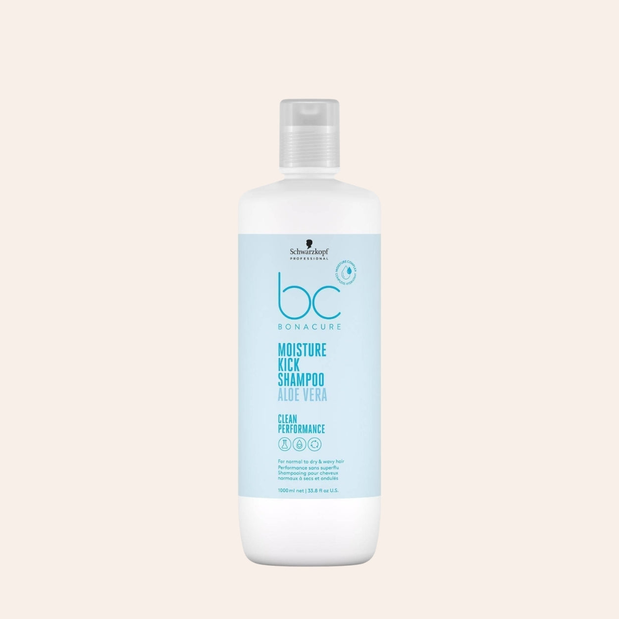Schwarzkopf Professional BC Bonacure Moisture Kick Aloe Vera Shampoo 1000 ml