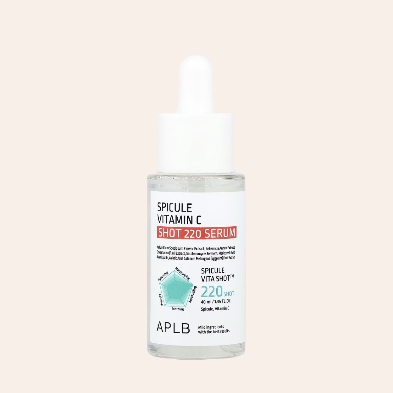 APLB Spicule Vitamin C Shot 220 Serum 40 ml