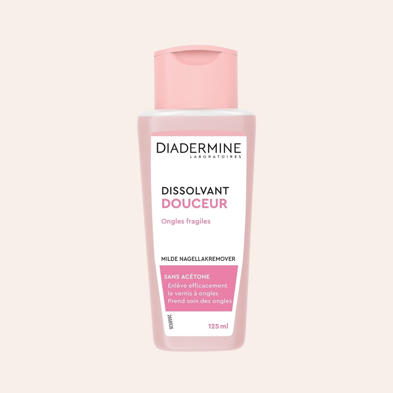 Diadermine Gentle Nail Polish Remover 125 ml