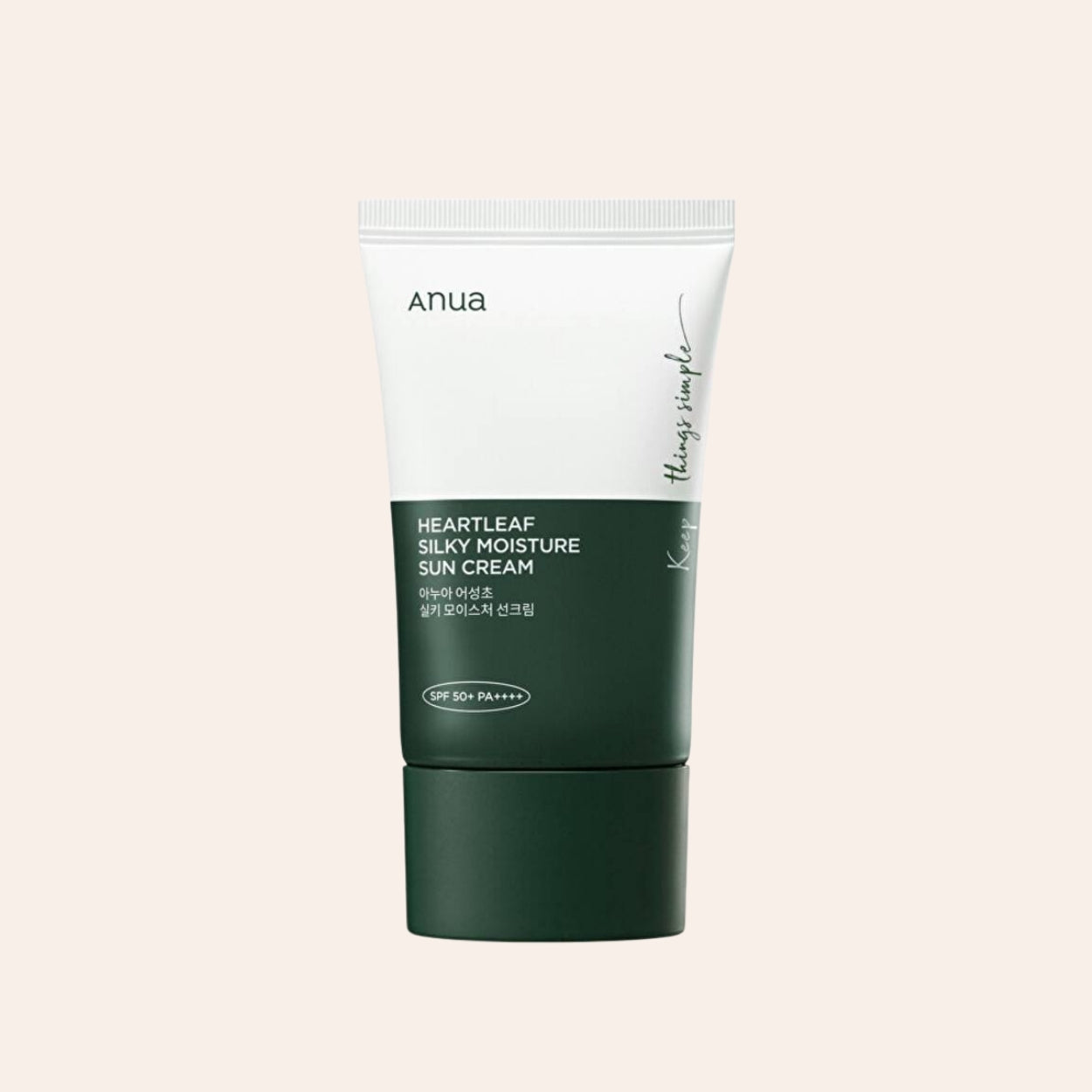Anua Heartleaf Silky Moisture Sun Cream 50 ml