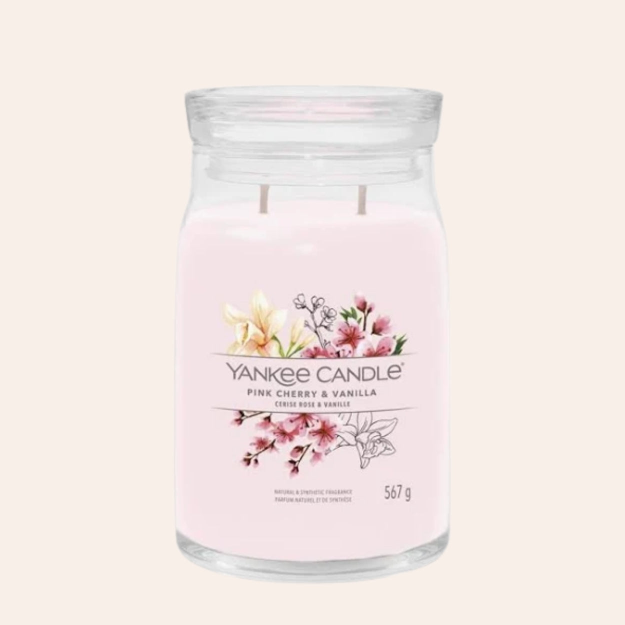 Yankee Candle Signature Pink Cherry & Vanilla 567 ml