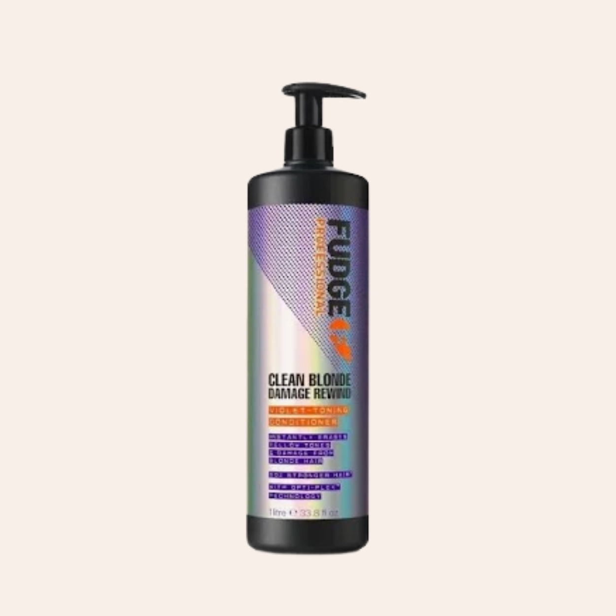 Fudge Professional Clean Blonde Damage Rewind Violet-Toning Conditioner 1000 ml