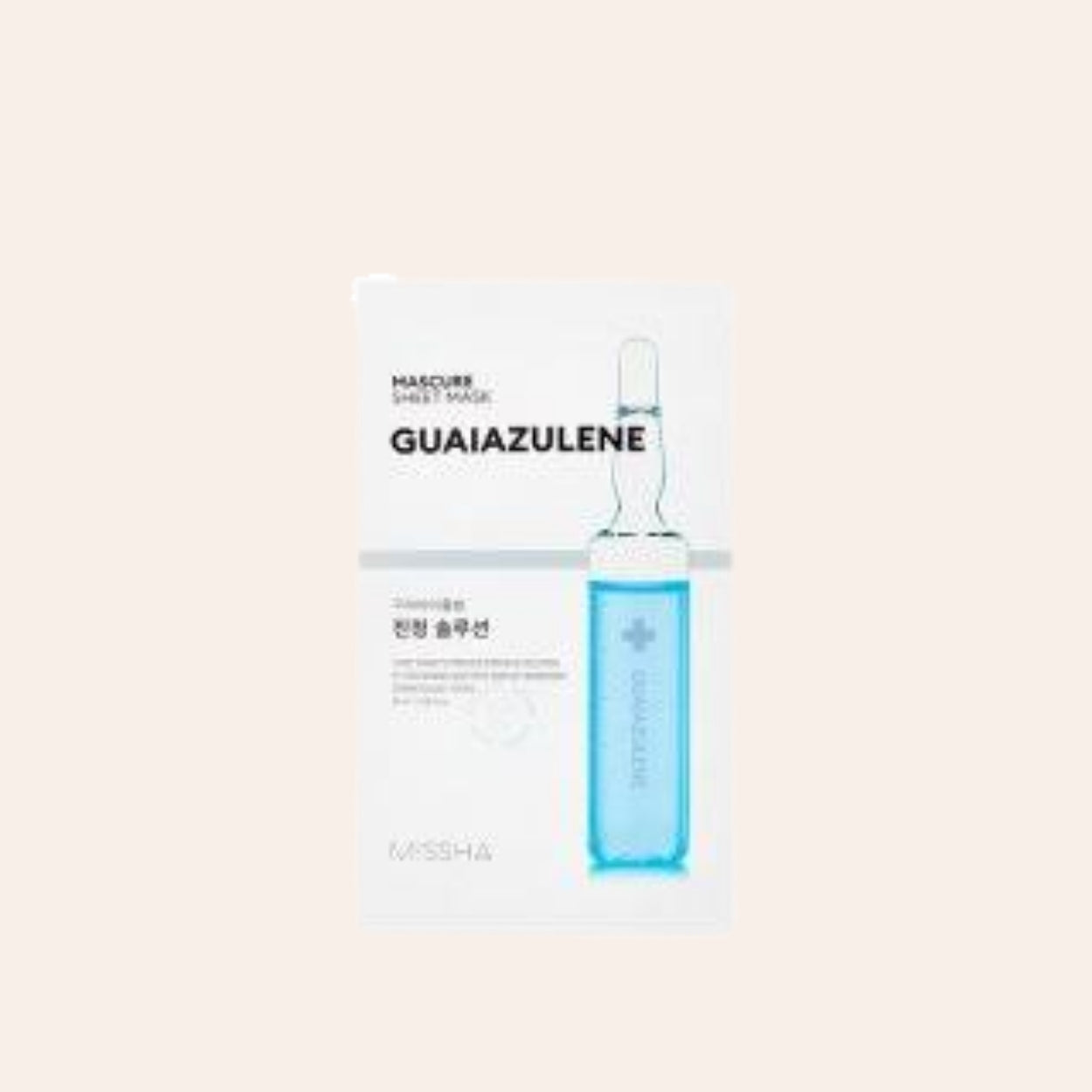 Missha Mascure Sheet Mask Guaiazulene 28 ml