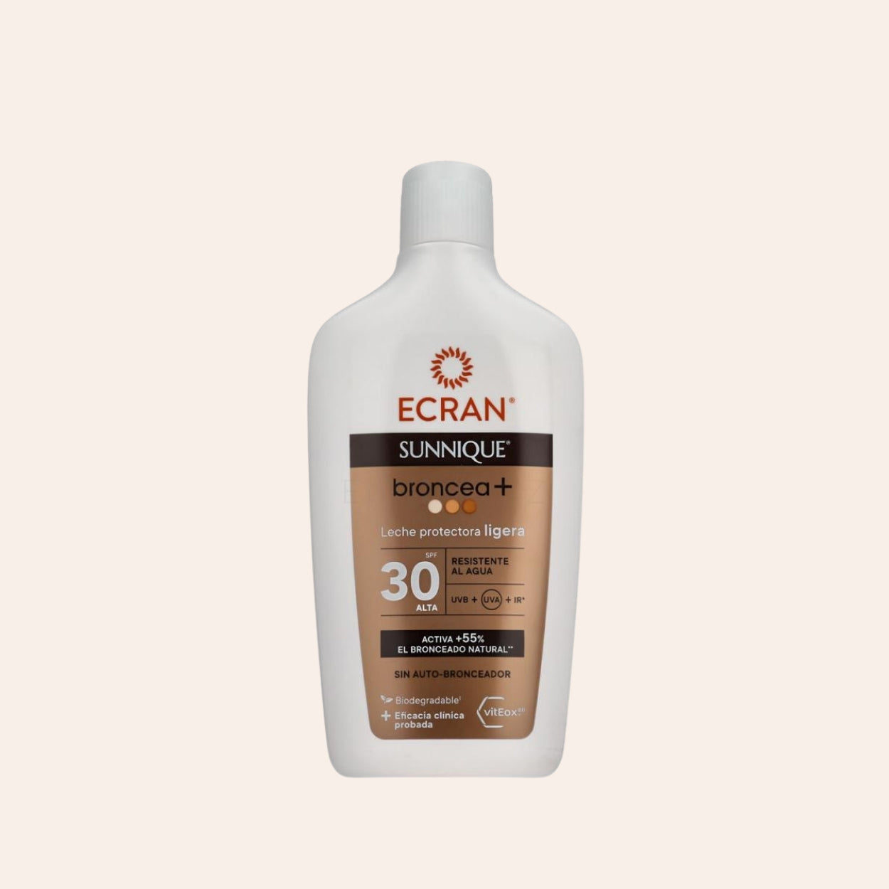 Ecran Sunnique Broncea+ Protective Milk 370 ml