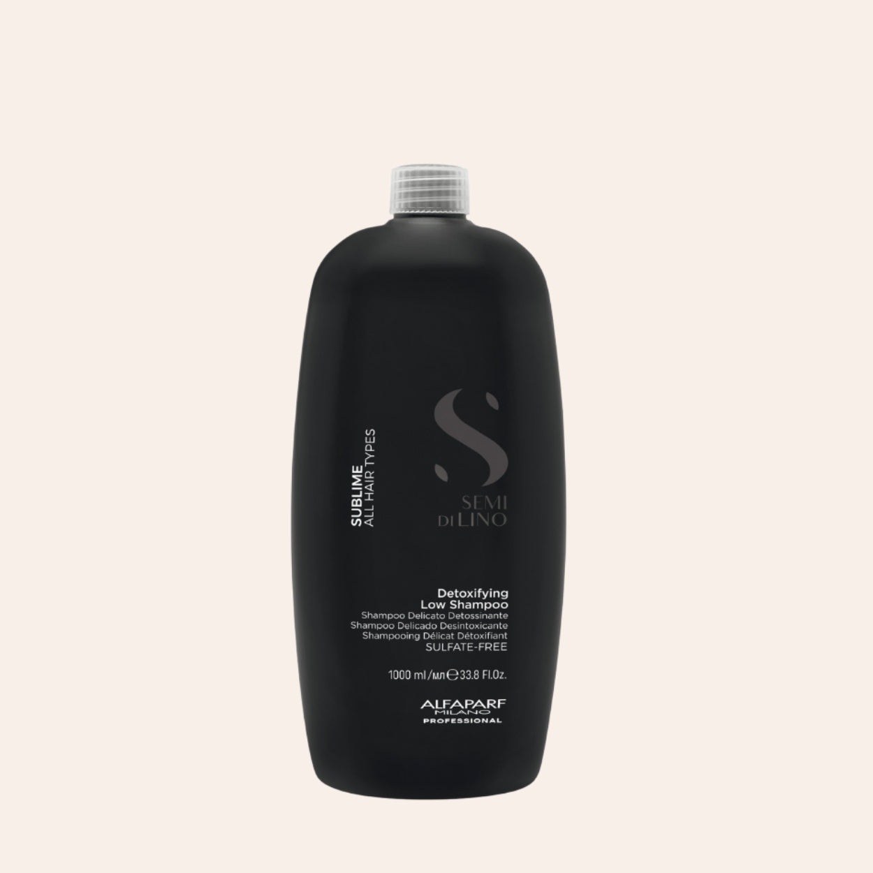 ALFAPARF MILANO Semi Di Lino Sublime Detoxifying Low Shampoo 1000 ml