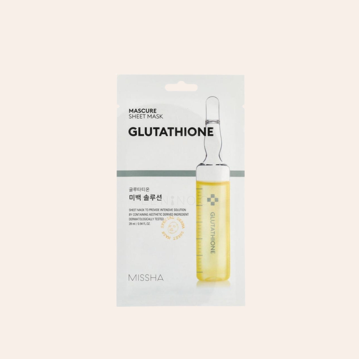Missha Glutathione Sheet Mask 28 ml