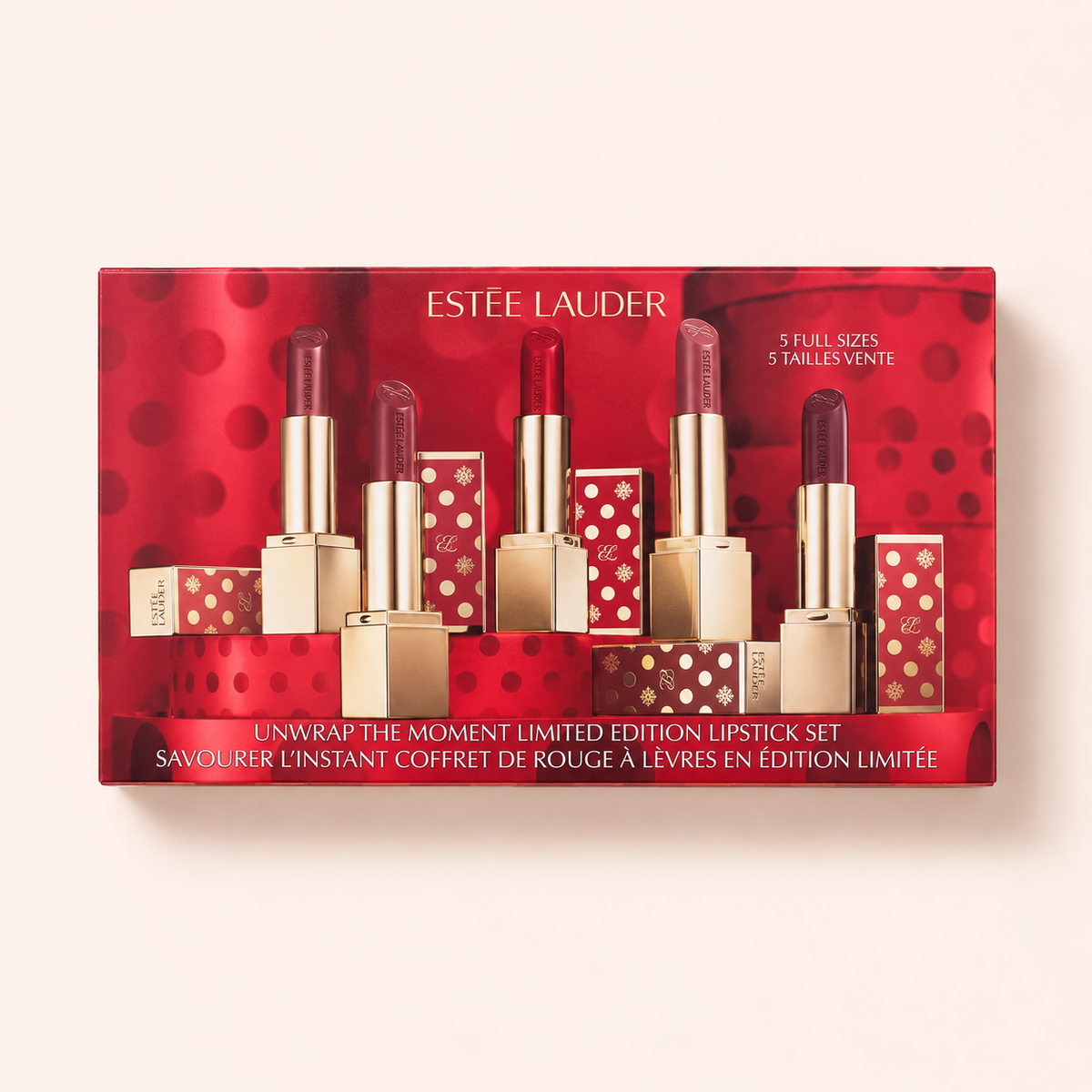 Estée Lauder Unwrap The Moment Limited Edition Lipstick Set