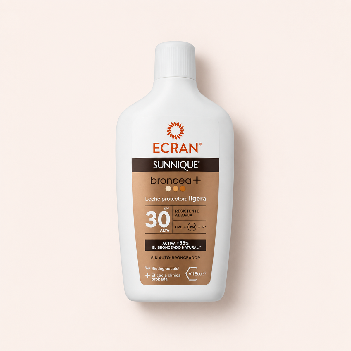 Ecran Sunnique Broncea+ Protective Milk 370 ml