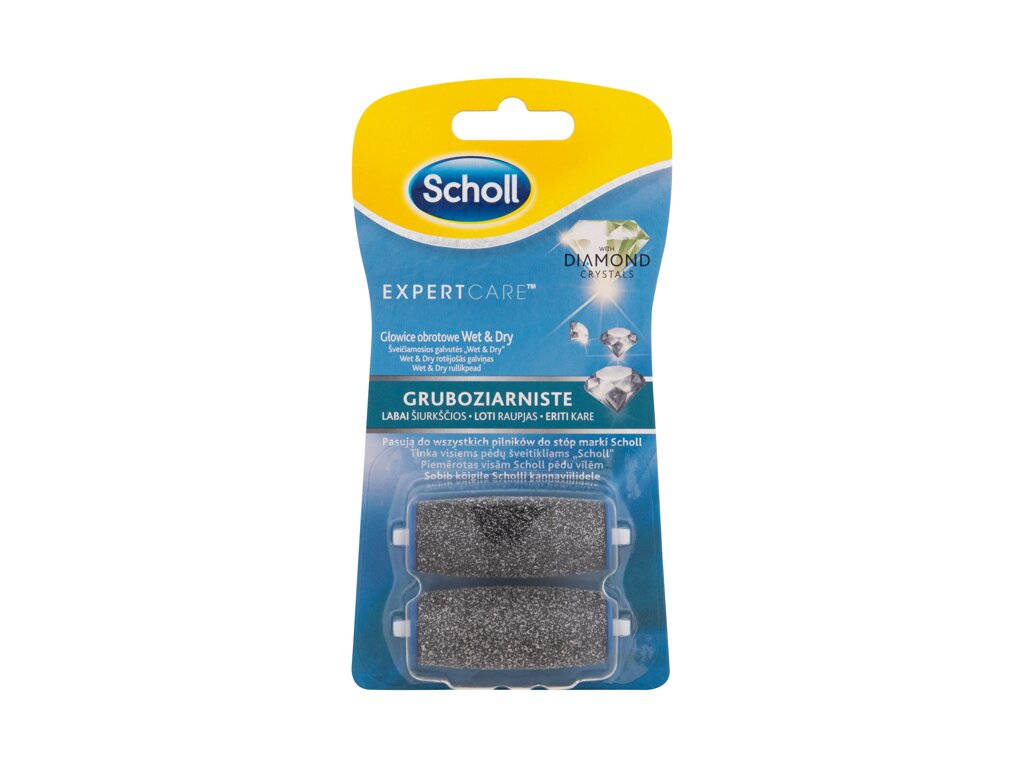 Scholl Expert Care Wet & Dry Roller Heads with Diamond Crystals 2 ml