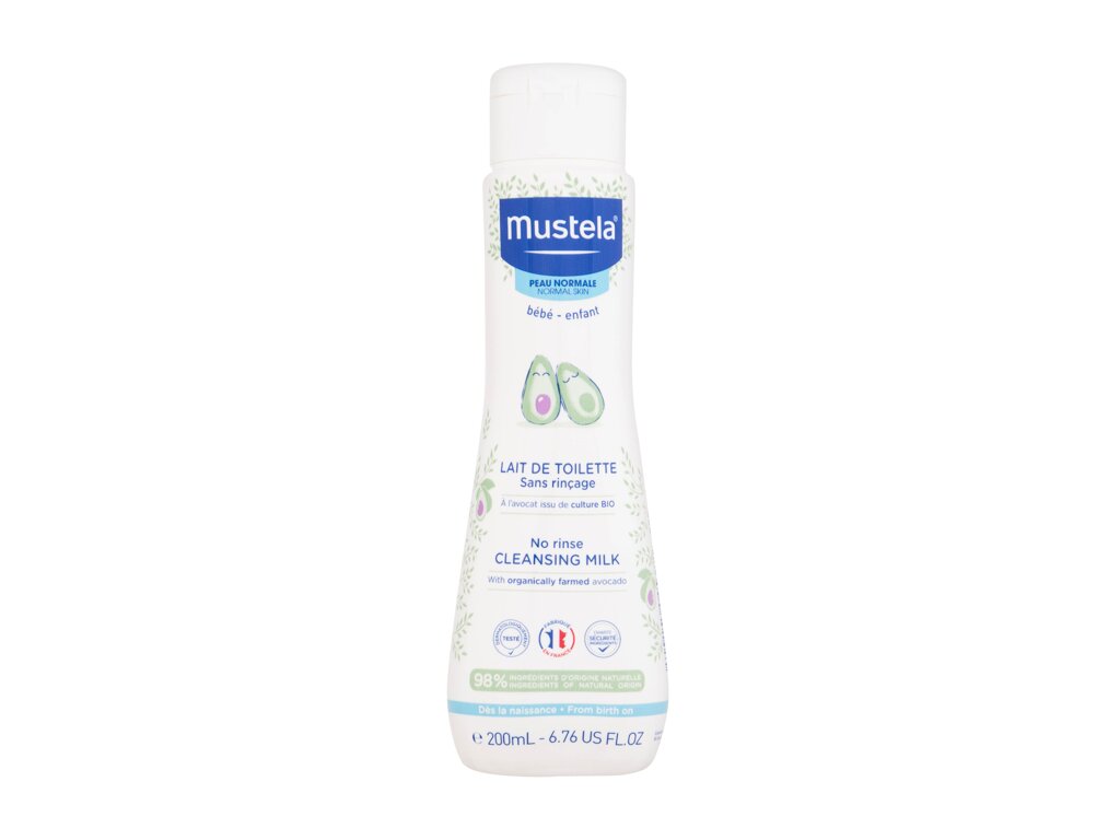 Mustela Bébé No Rinse Cleansing Milk 200 ml