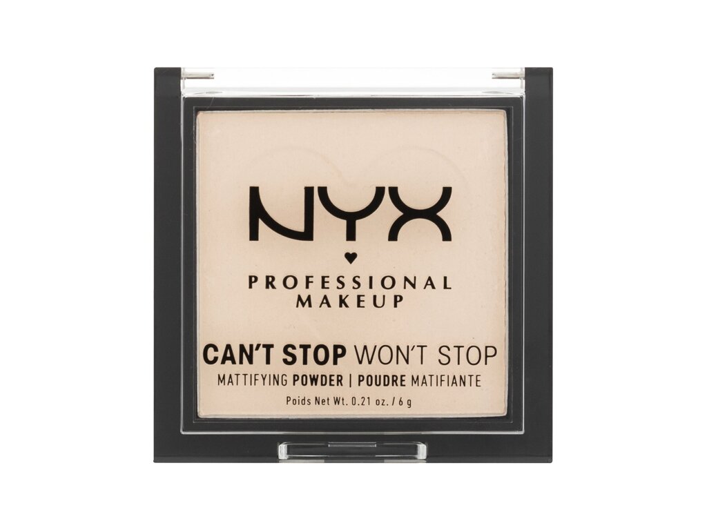 NYX Professional Makeup Can't Stop Won't Stop Mattifying Powder 6 ml