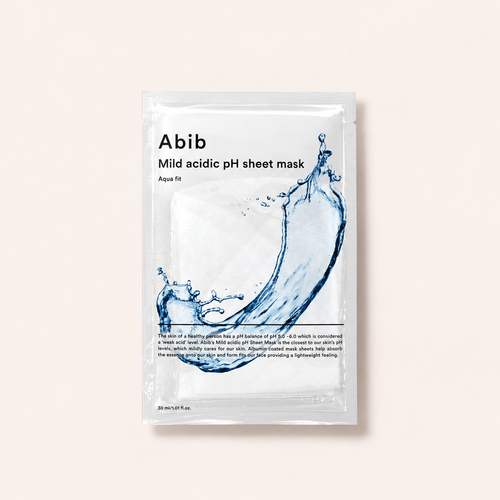 Abib Mild Acidic pH Sheet Mask Aqua Fit 30 ml – pleťová maska – MrRizz