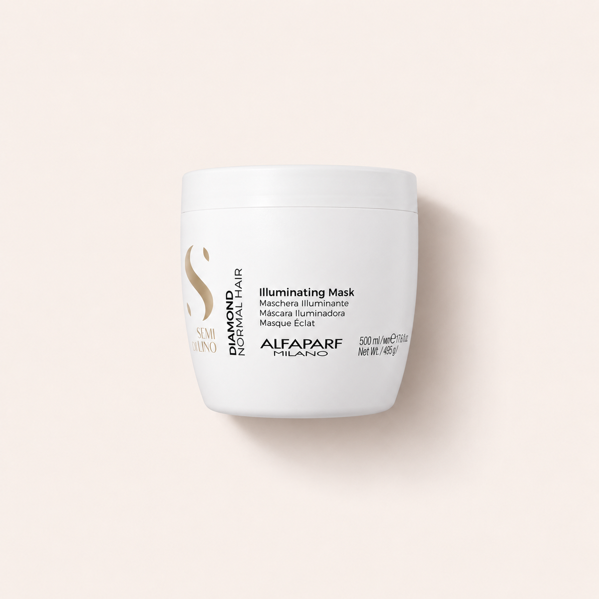ALFAPARF MILANO Semi Di Lino Diamond llluminating 500 ml – maska na vlasy – MrRizz