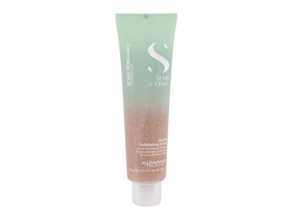 ALFAPARF MILANO Semi Di Lino Scalp Rebalance Gentle Exfoliating Scrub 150 ml - 150ml - Přípravek proti lupům