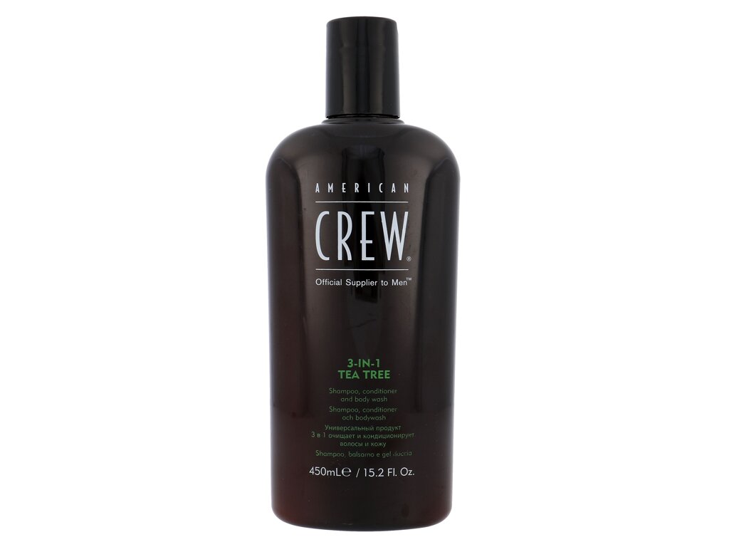 American Crew 3-IN-1 Tea Tree 450 ml - 450ml - Šampon
