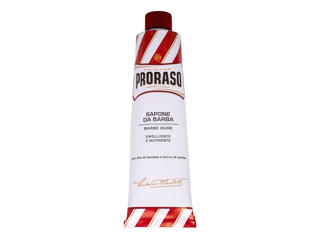 PRORASO Red Shaving Soap In A Tube 150 ml
