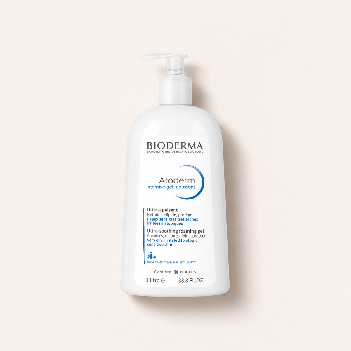 BIODERMA Atoderm Intensive Ultra-Soothing Foaming Gel 1000 ml – sprchový gel – MrRizz