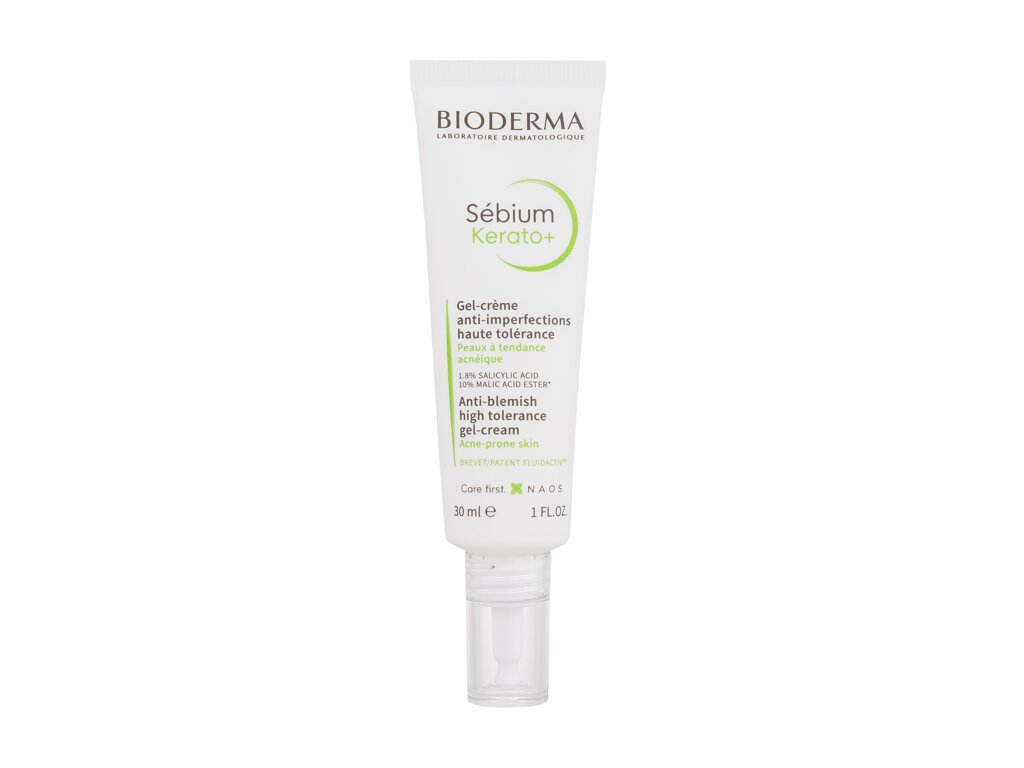 BIODERMA Sébium Kerato+ Anti-Blemish High Tolerance Gel-Cream 30 ml - 30ml - Denní pleťový krém