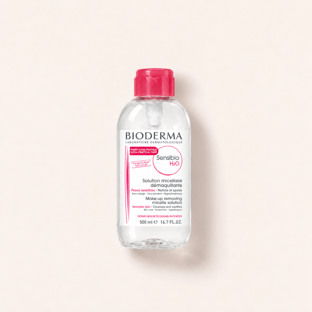 BIODERMA Sensibio H2O 500 ml – micelární voda – MrRizz