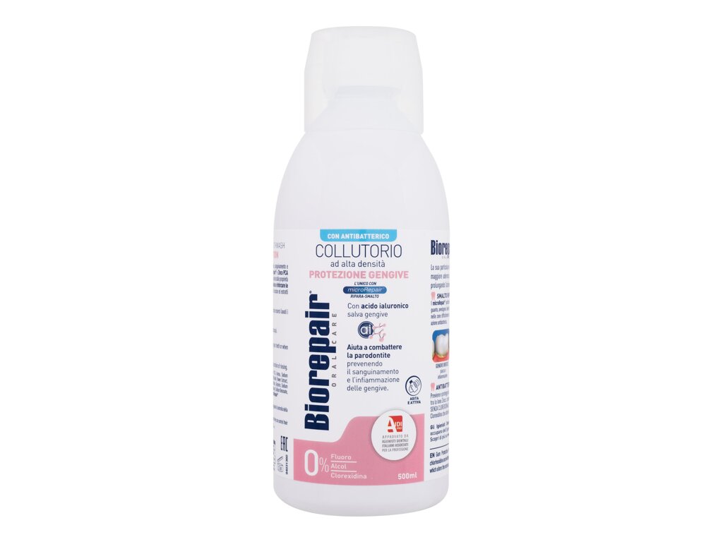 Biorepair Antibacterial Mouthwash Gum Protection 500 ml - 500ml - Ústní voda