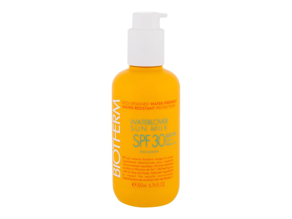 Biotherm Waterlover Sun Milk 200 ml - 200ml - Opalovací přípravek na tělo