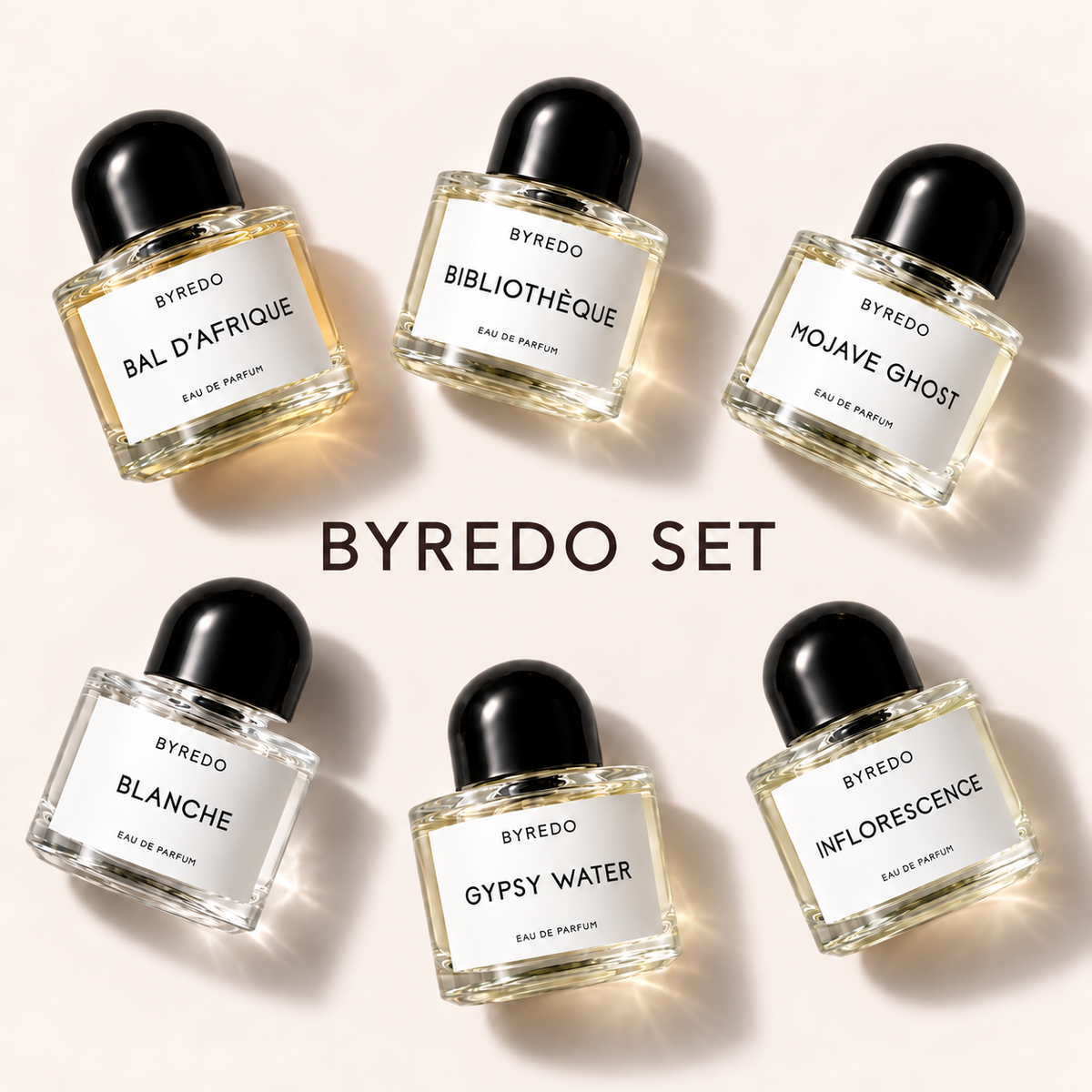Byredo set – šest vůní Eau de Parfum – MrRizz