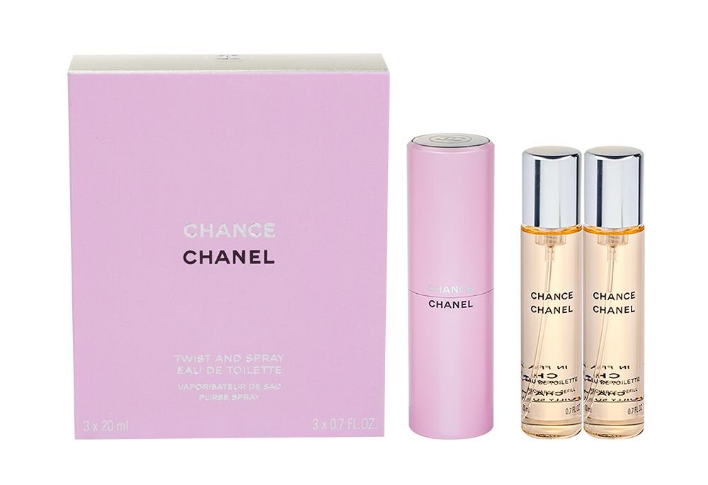 Chanel Chance 3x20 ml - 3x20ml - Toaletní voda